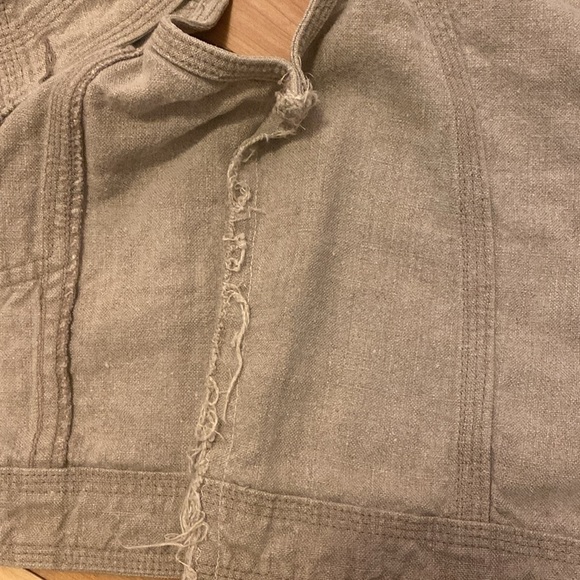 Vintage Gap Linen  Vest reconstructed - Picture 10 of 10